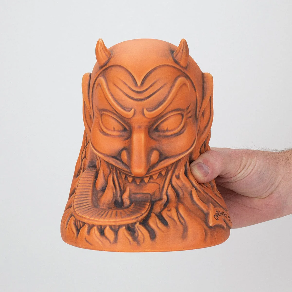 Ol' Scratch Designer Series Tiki Mug - Orange - Image 9