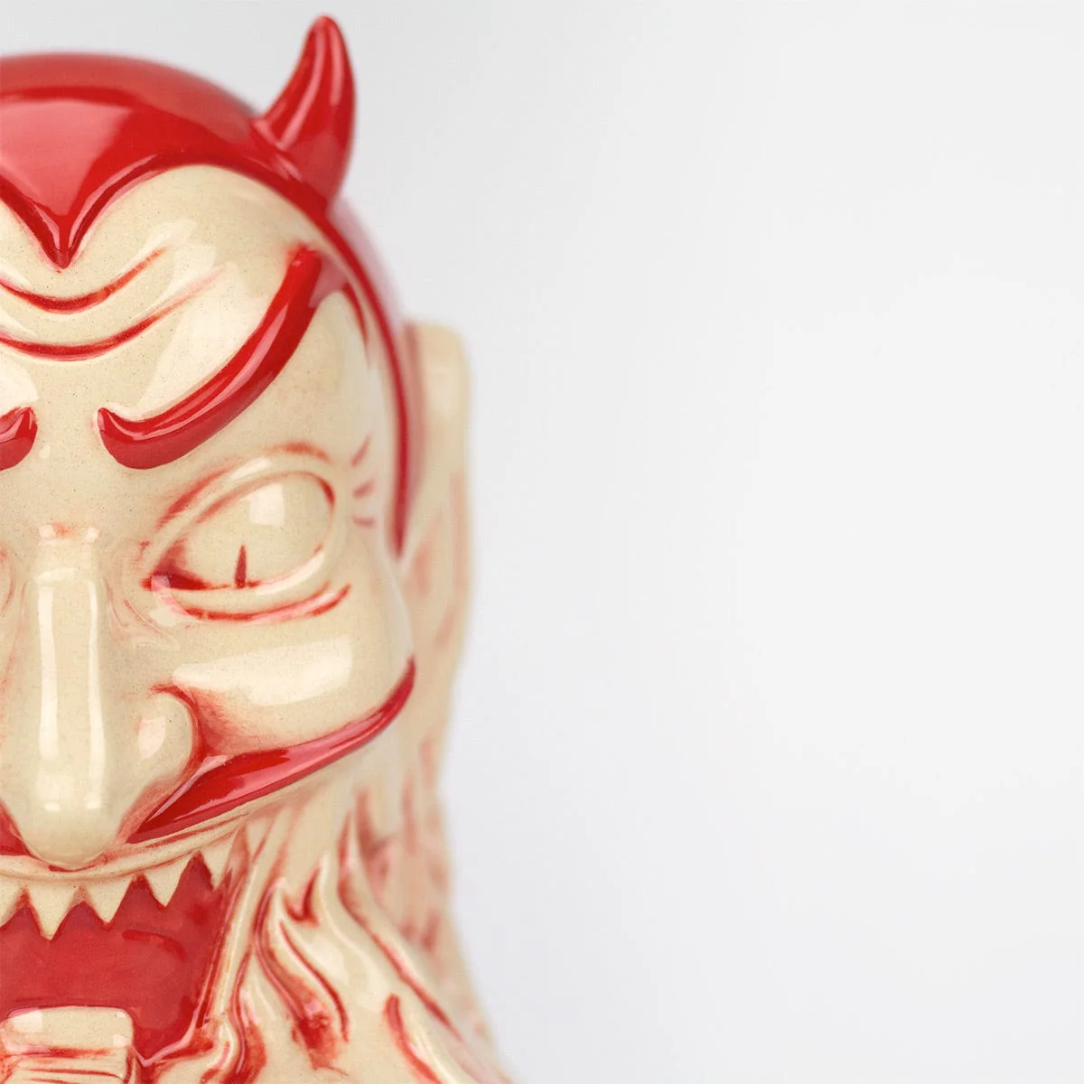 Ol' Scratch Designer Series Tiki Mug - Red - Image 6