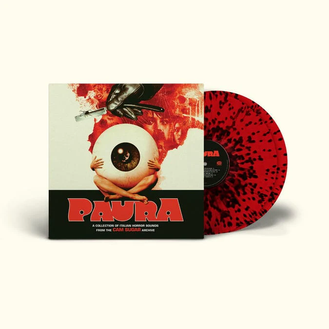 Paura (A Collection of Italian Horror Sounds from the Cam Sugar Archives) 2XLP Red & Black Splatter Vinyl - Image 2