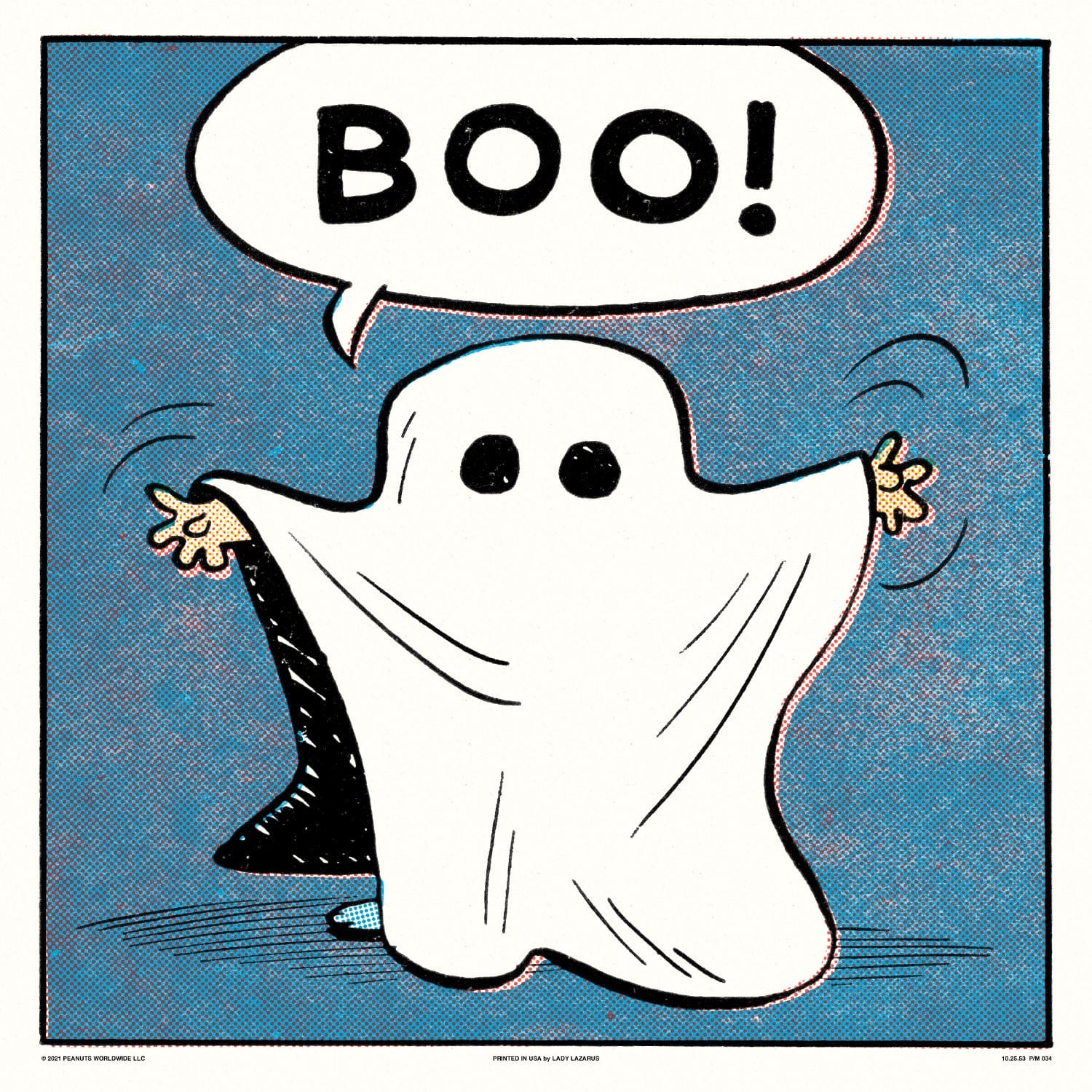 Peanuts Boo! Poster
