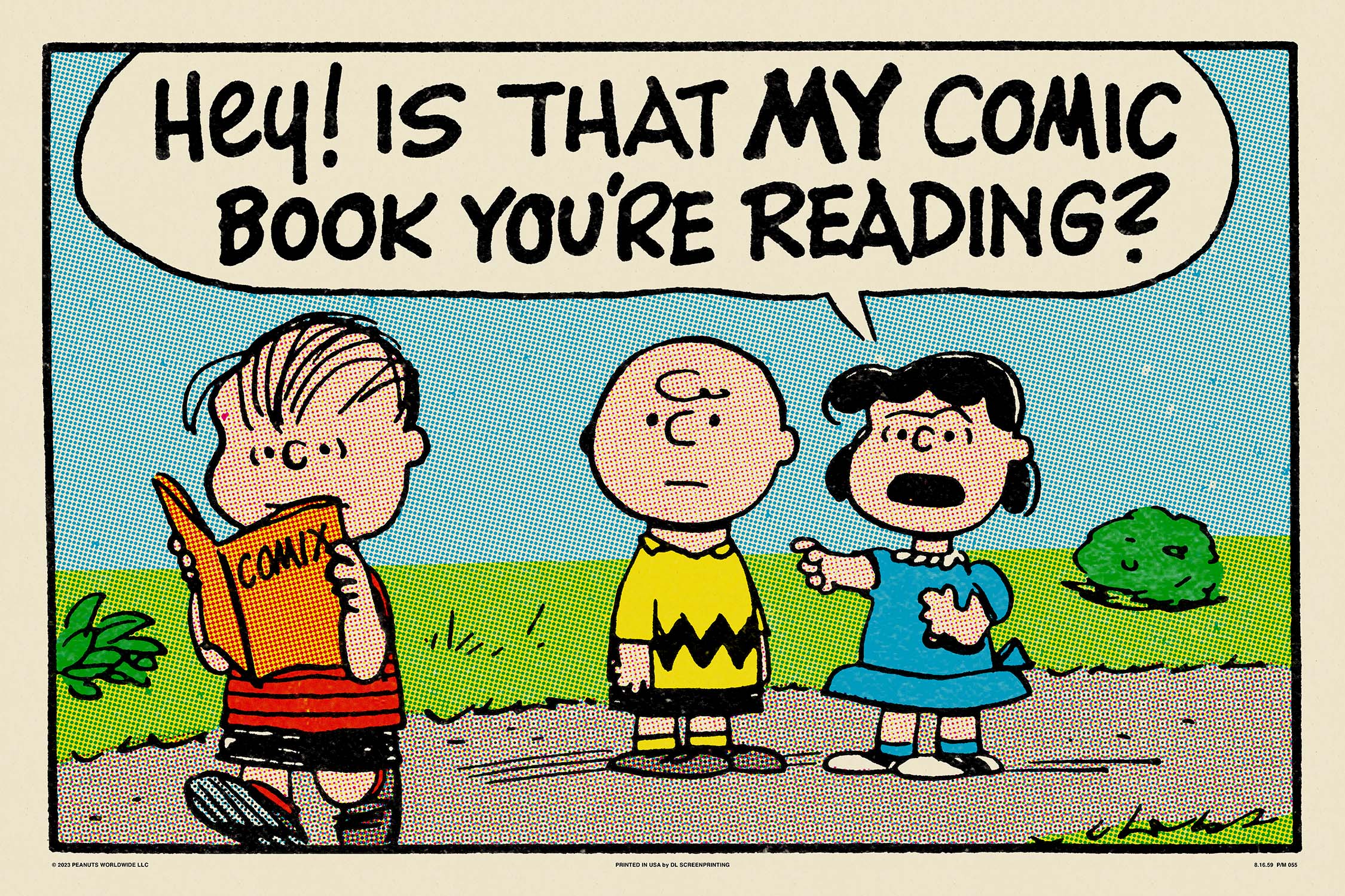 Peanuts My Comic Book Poster