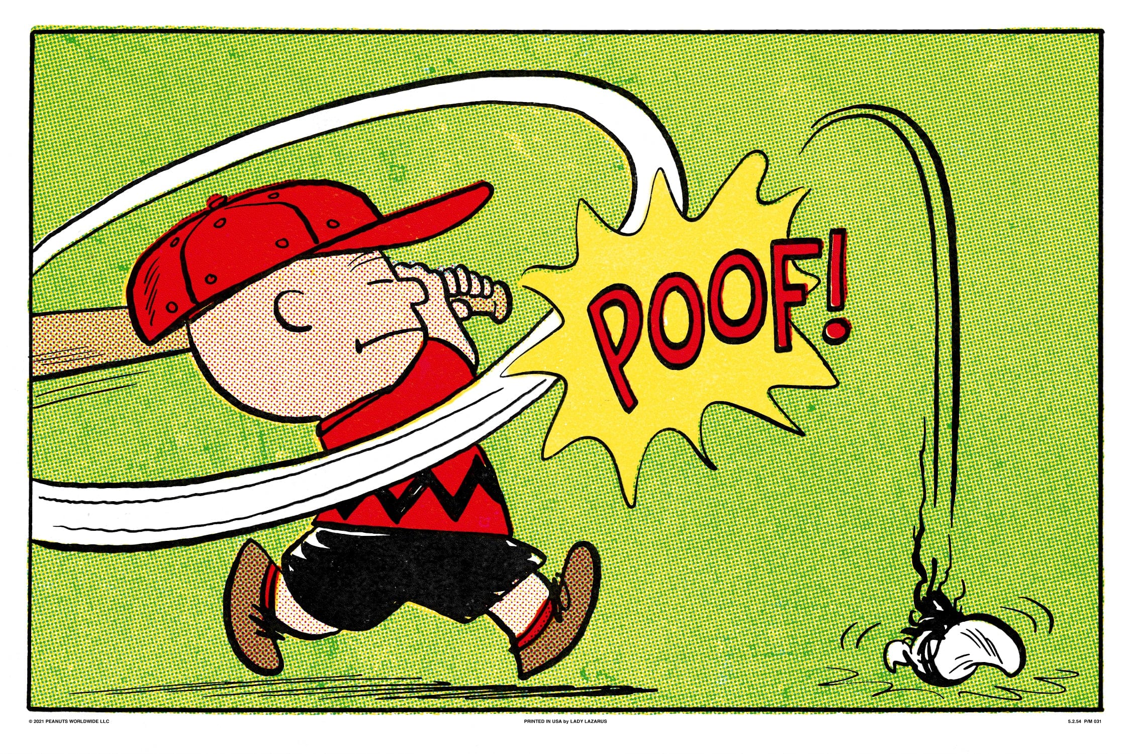 Peanuts Poof Poster