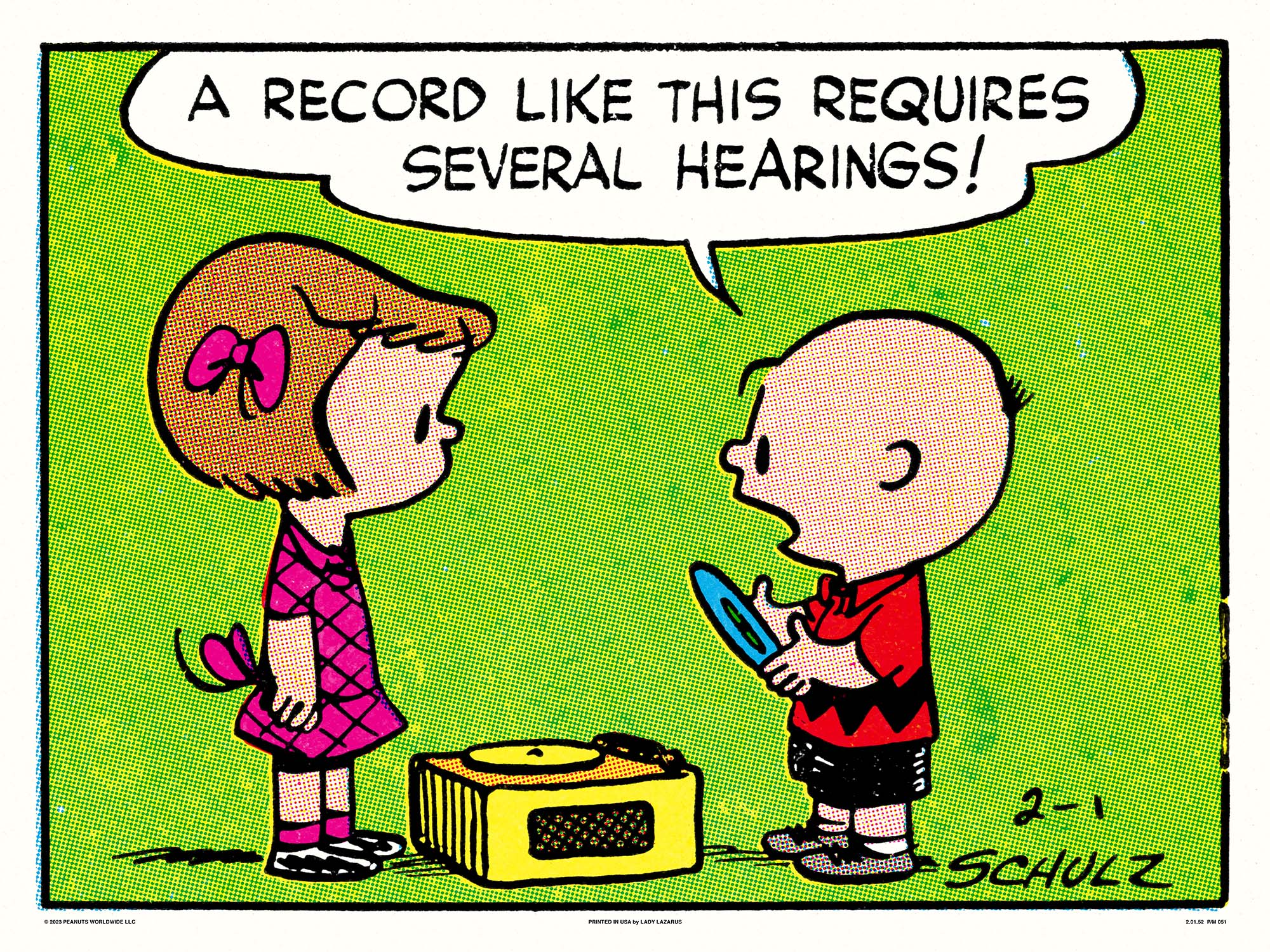 Peanuts Several Hearings Poster
