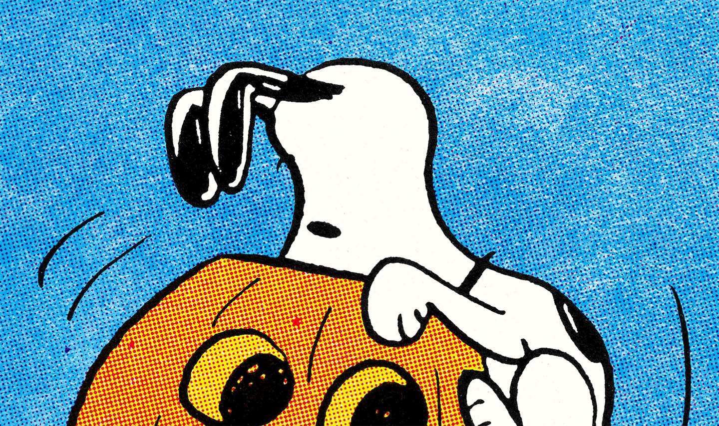Peanuts Snoopy and Jack-o'Lantern Poster - Image 2