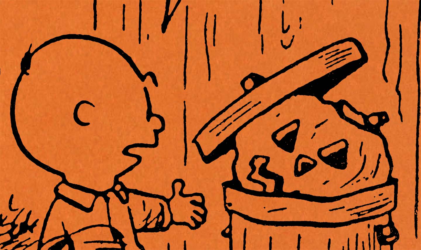 Peanuts Yesterday's Halloween Pumpkin Poster - Image 2