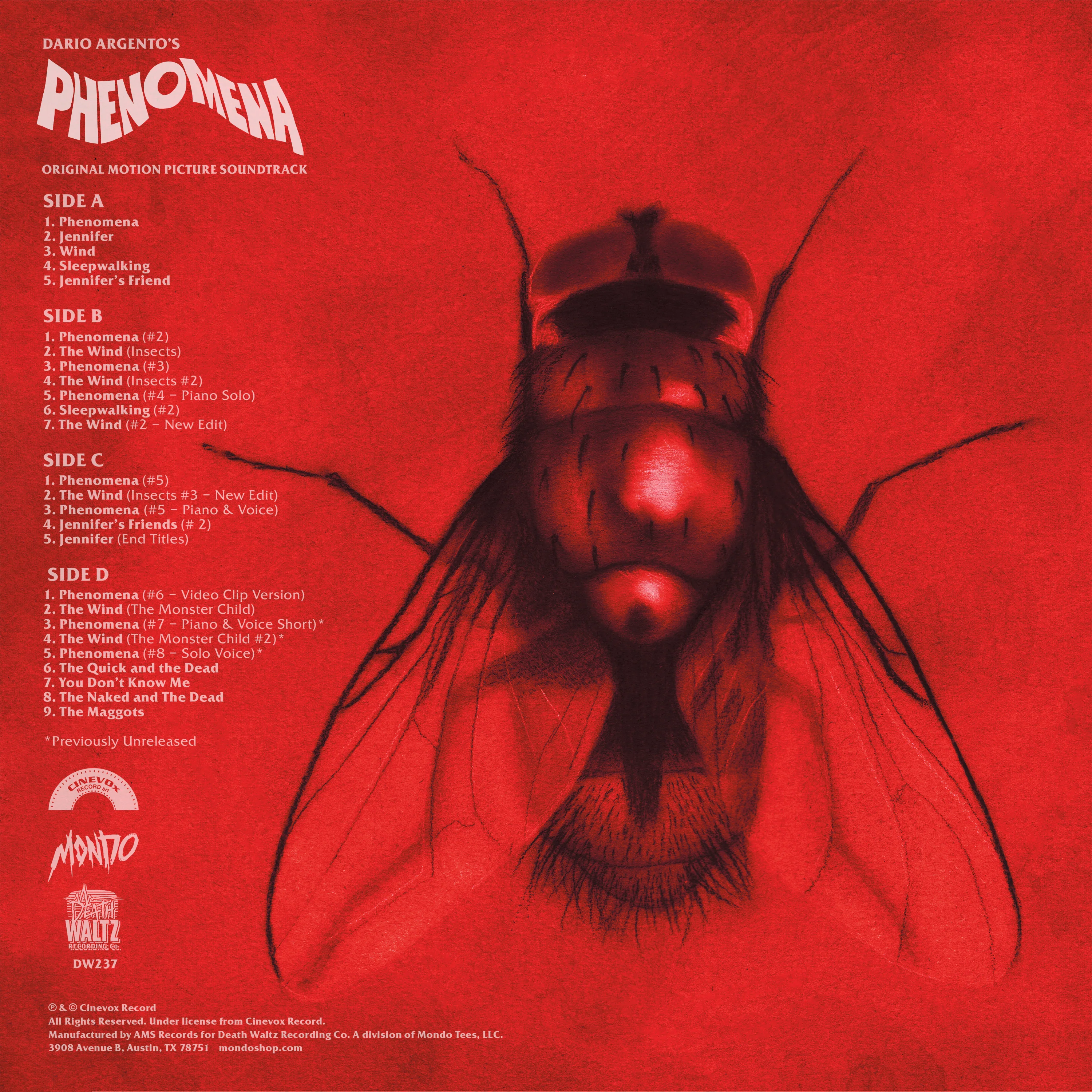 Phenomena - Original Motion Picture Soundtrack 2xLP - Image 8