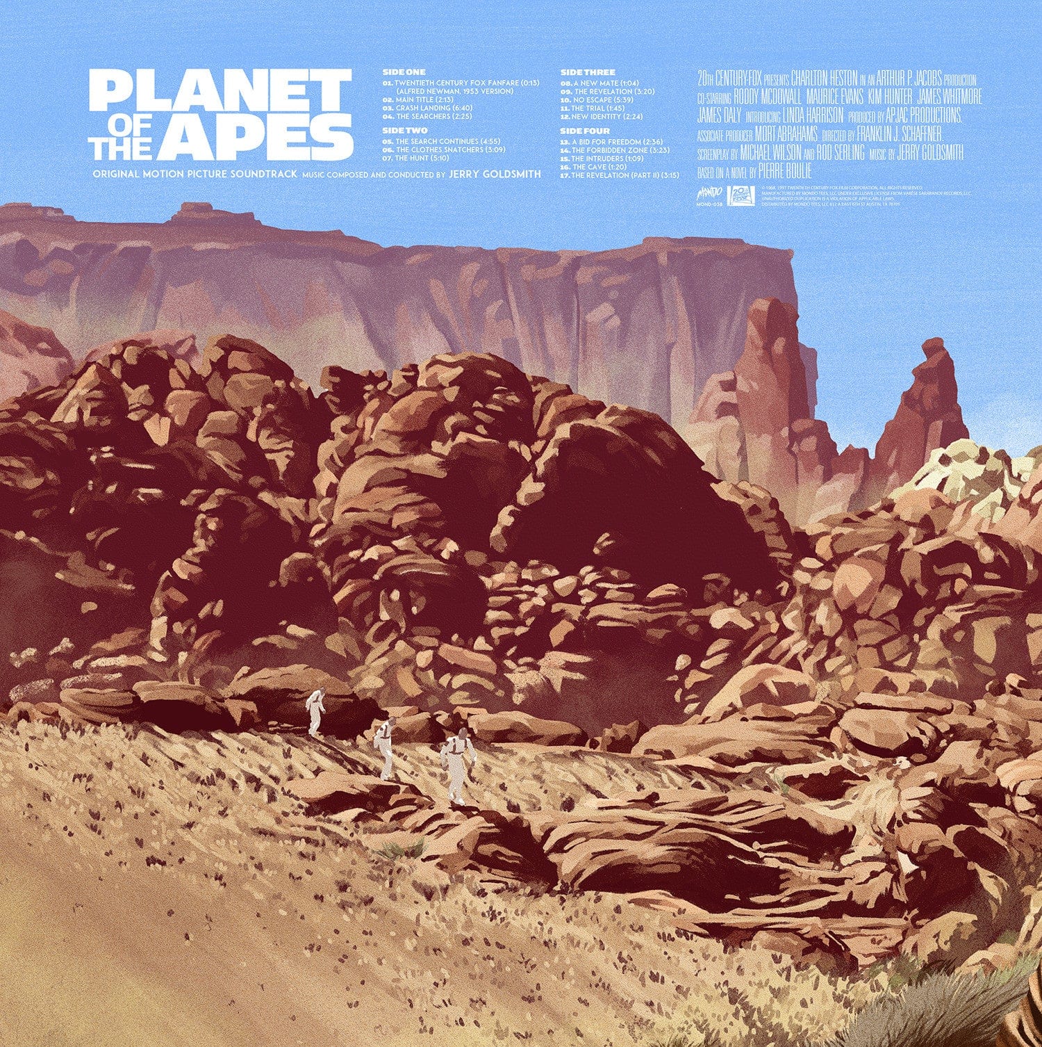 Planet Of The Apes – Original Motion Picture Soundtrack 2XLP - Image 4
