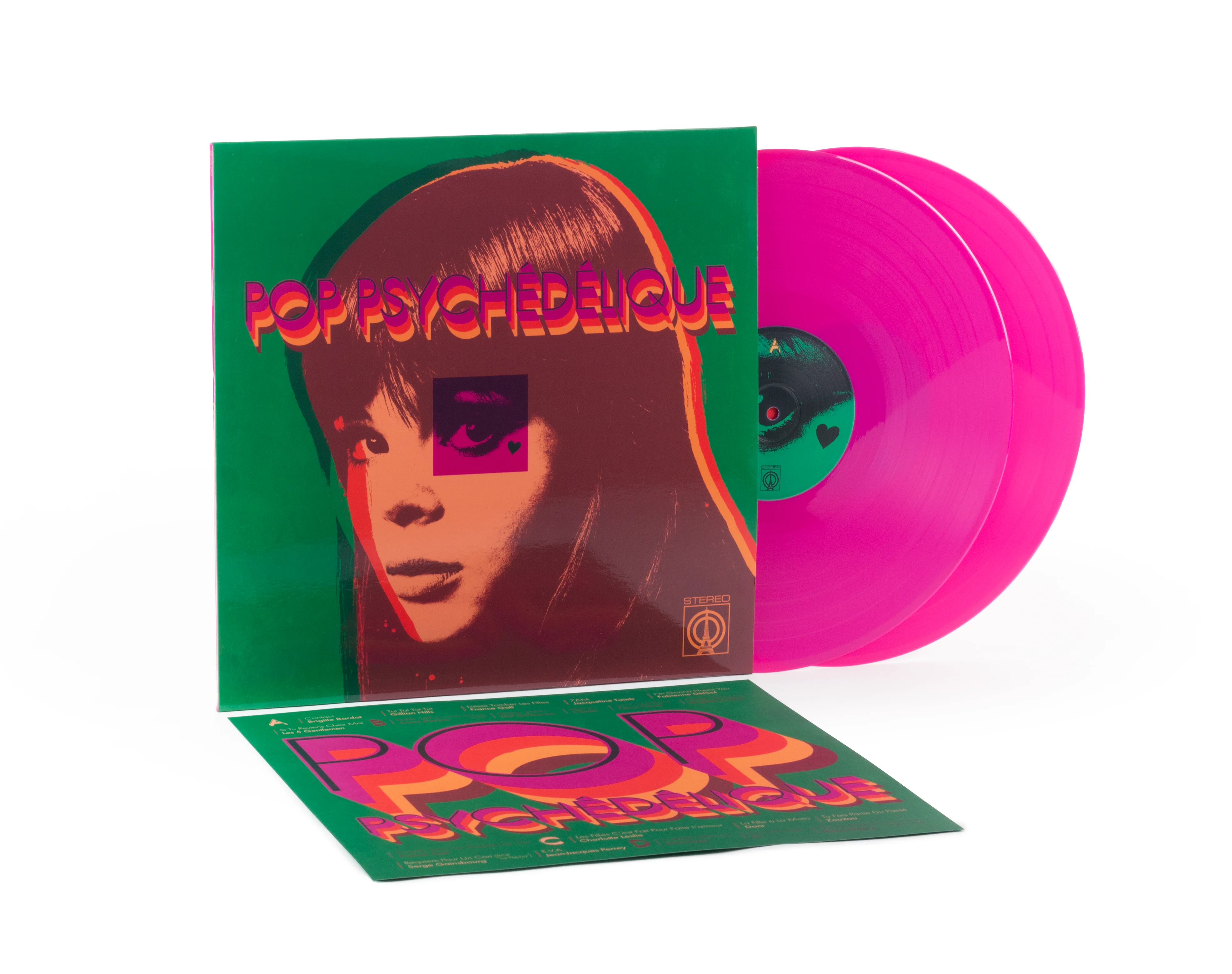 Pop Psychédélique LP - (The Best of French Psychedelic Pop 1964-2019) - Image 3