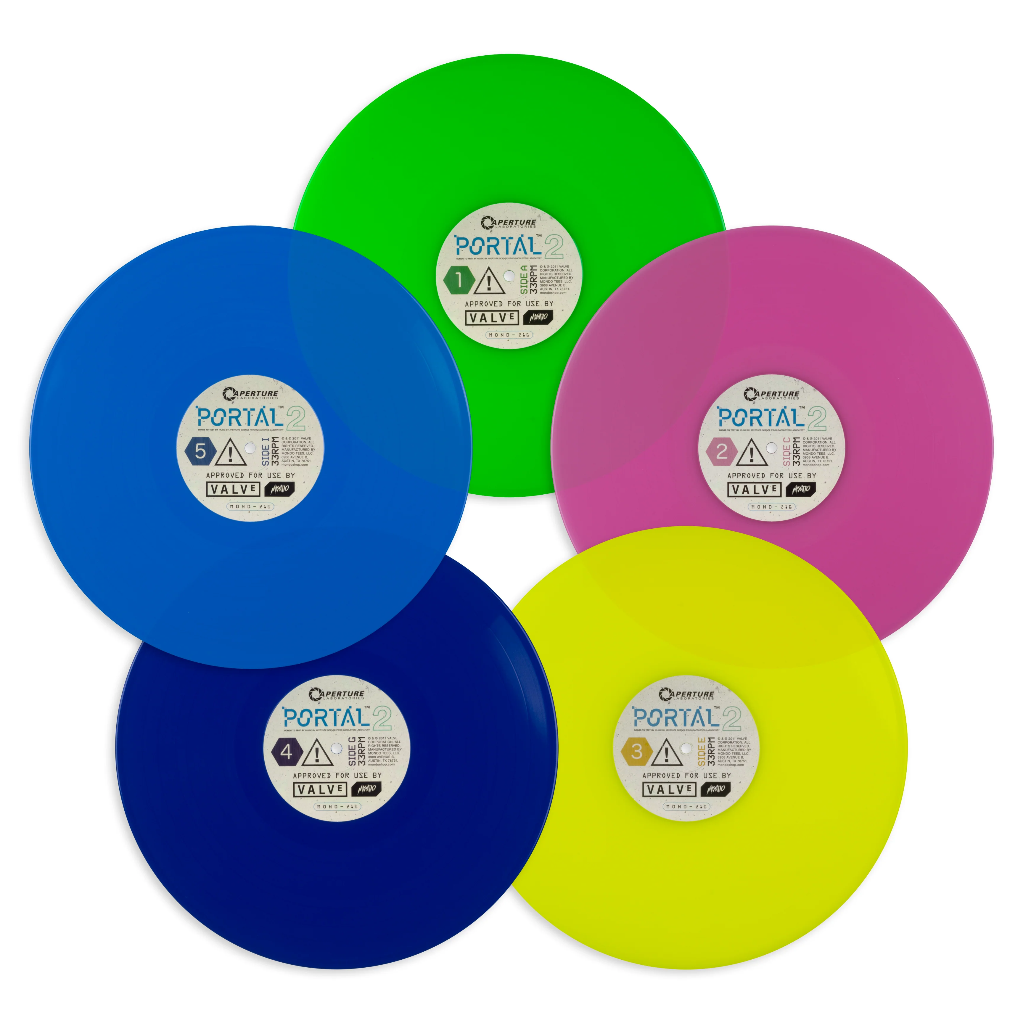 Portal 2 - Original Video Game Soundtrack 5xLP - Image 5