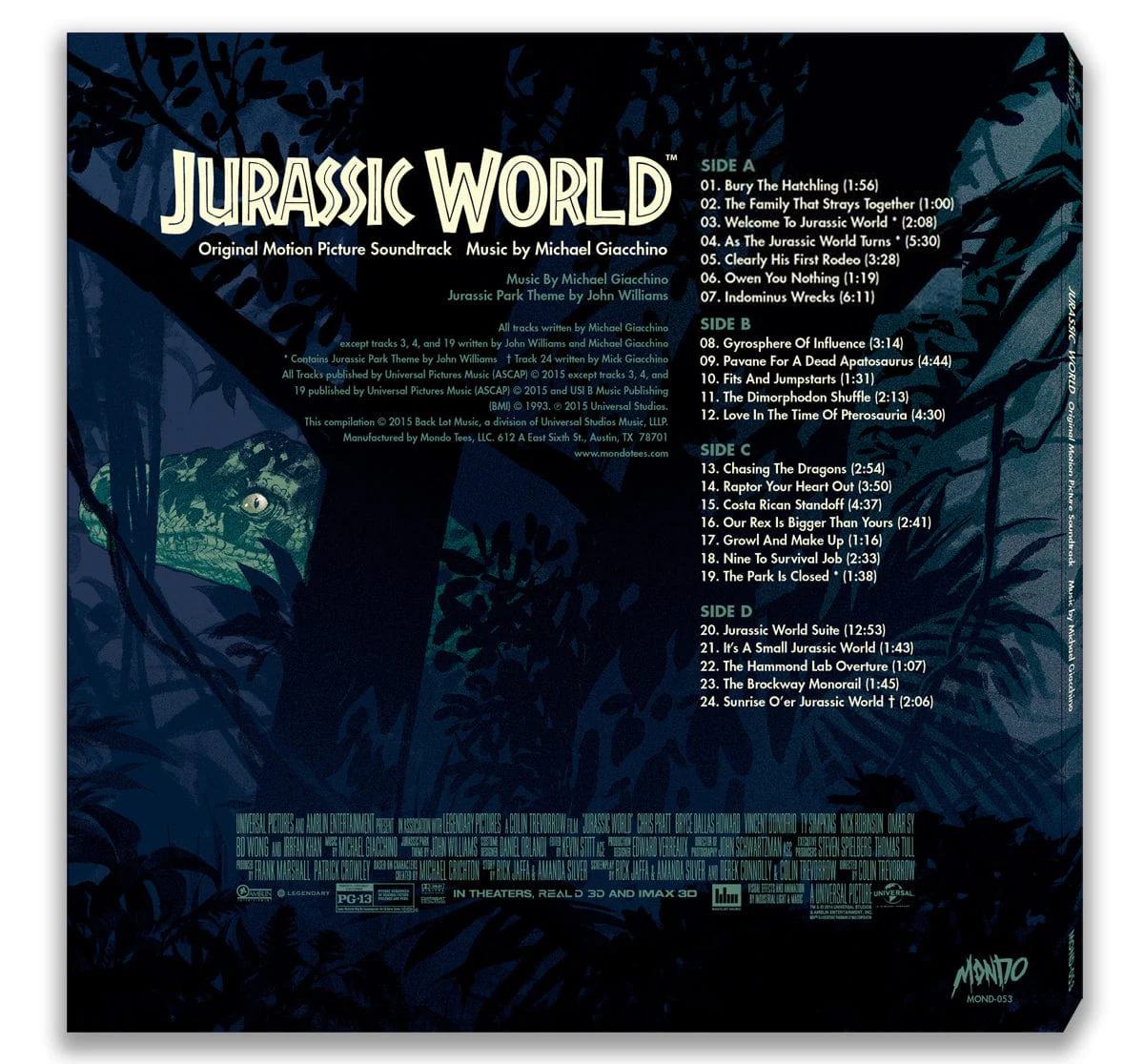 Jurassic World – Original Motion Picture Soundtrack 2XLP - Image 5
