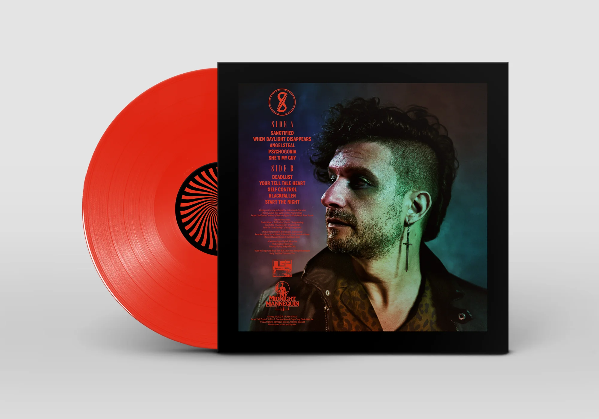 PSYCHOGORIA LP by Panic Priest - Image 2