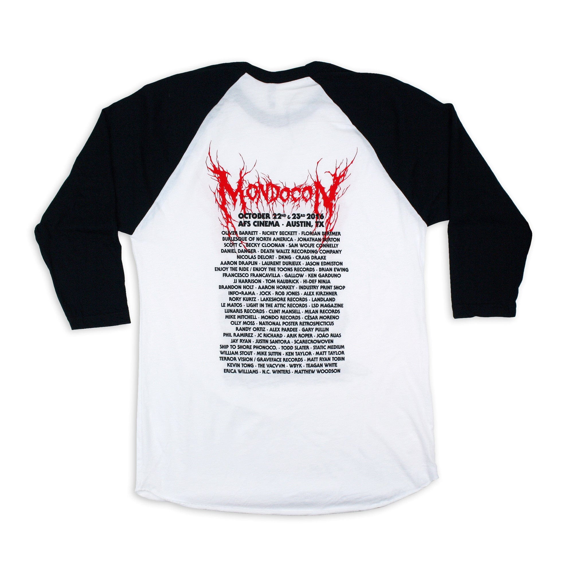 MondoCon 2016 "Tour" Raglan - Image 2