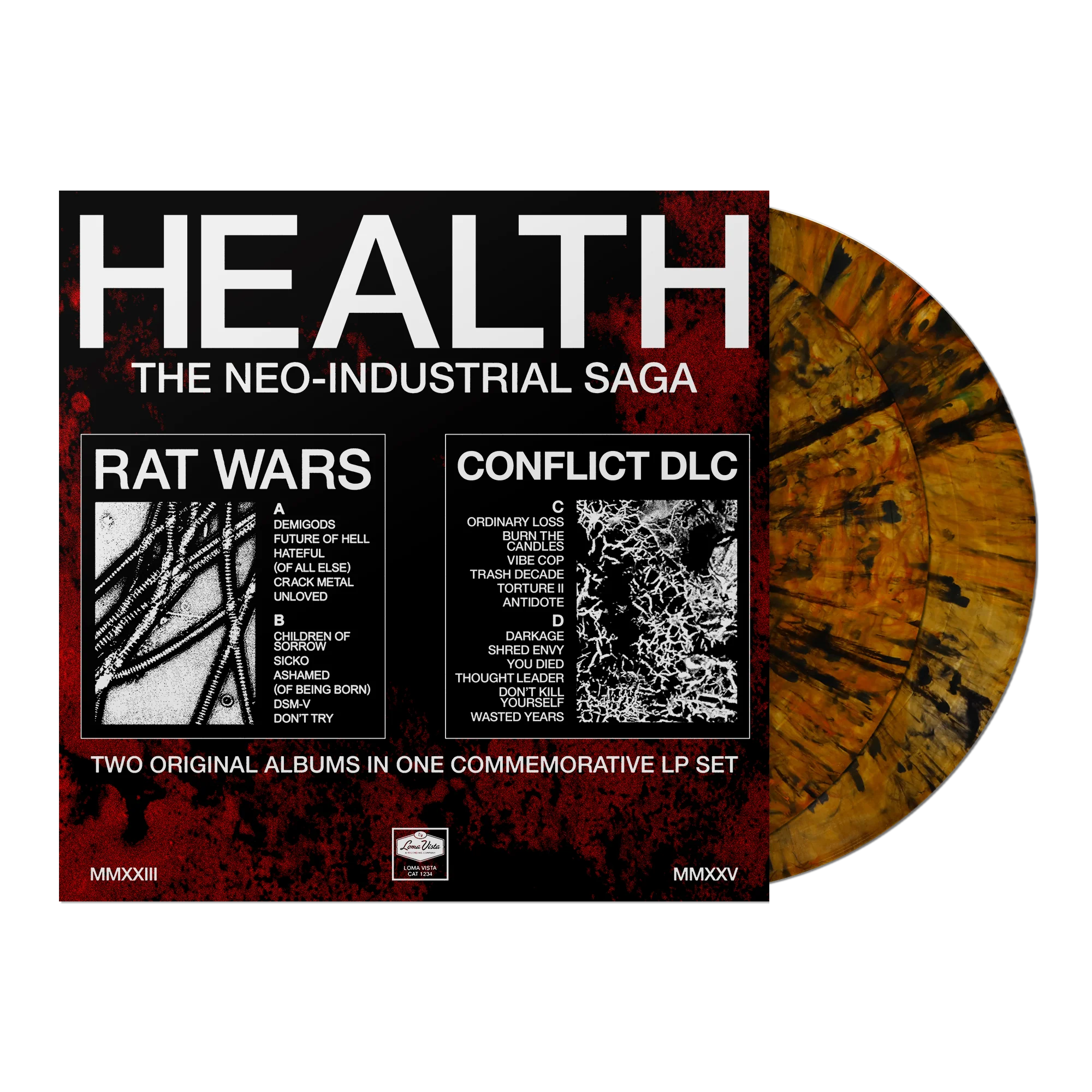 Rat Wars Saga 2XLP by Health
