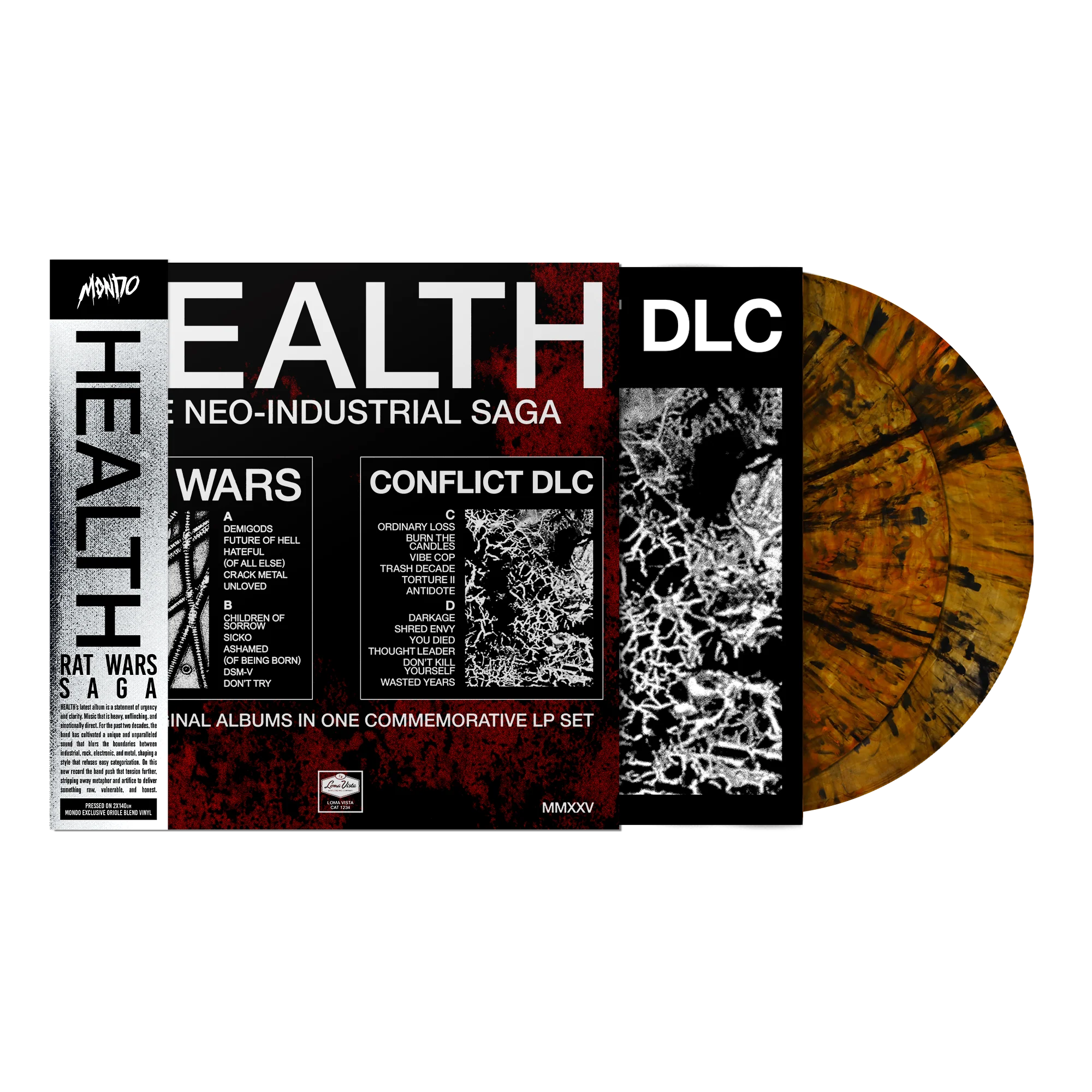 Rat Wars Saga 2XLP by Health - Image 3