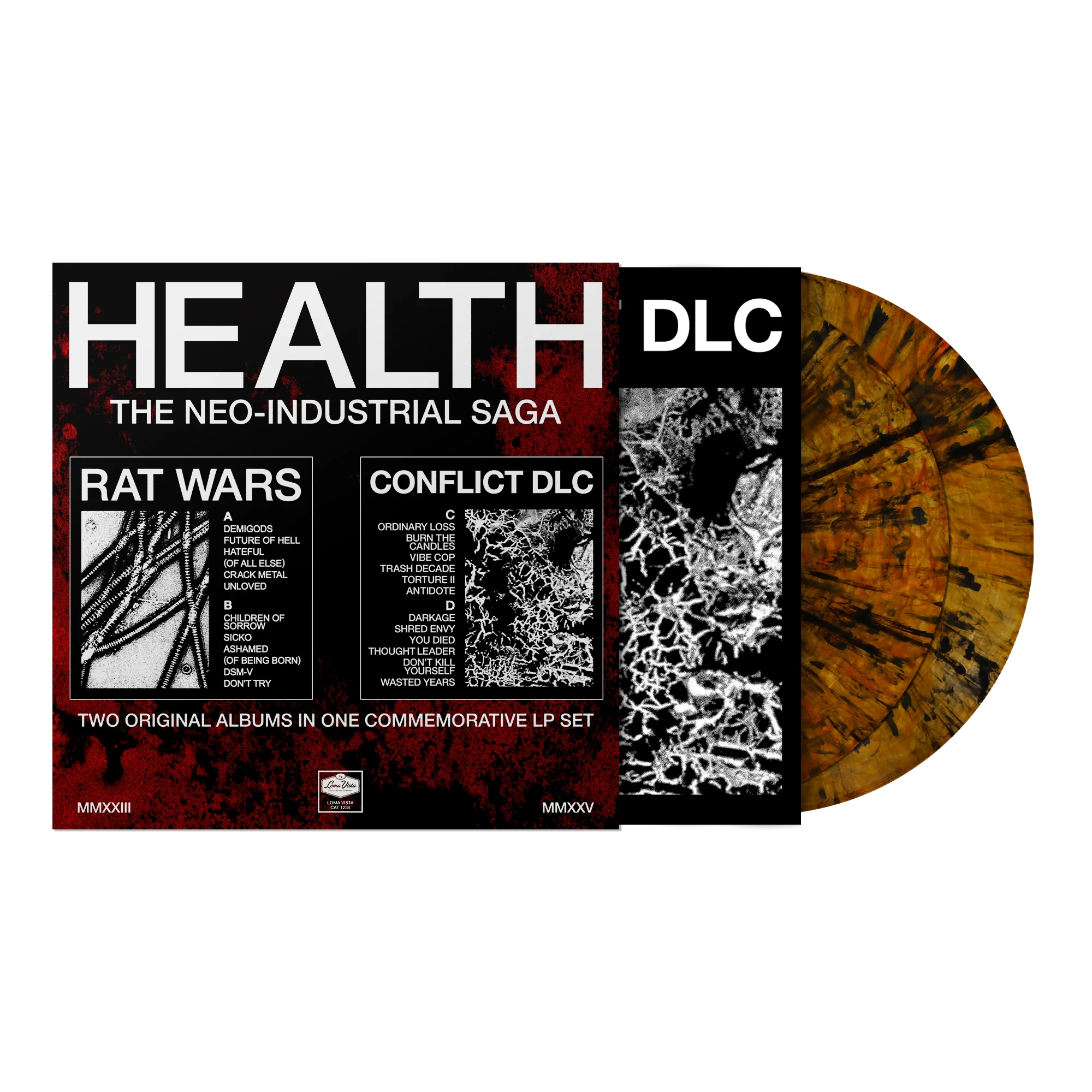 Rat Wars Saga 2XLP by Health - Image 4