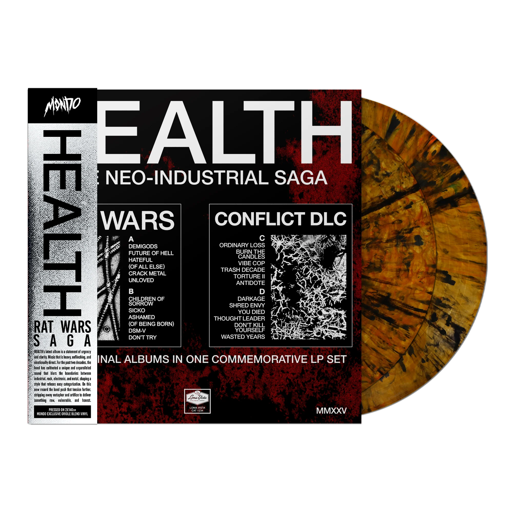 Rat Wars Saga 2XLP by Health - Image 6