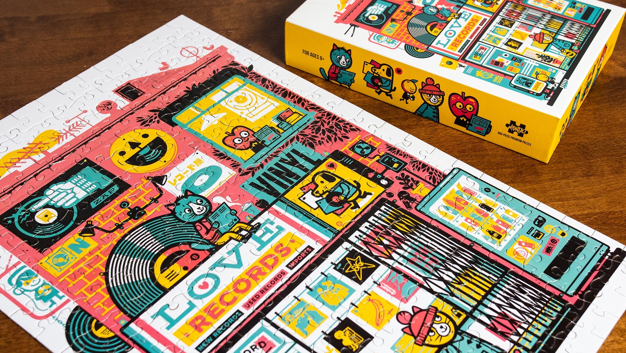 Record Store 300-Piece Puzzle - Image 8