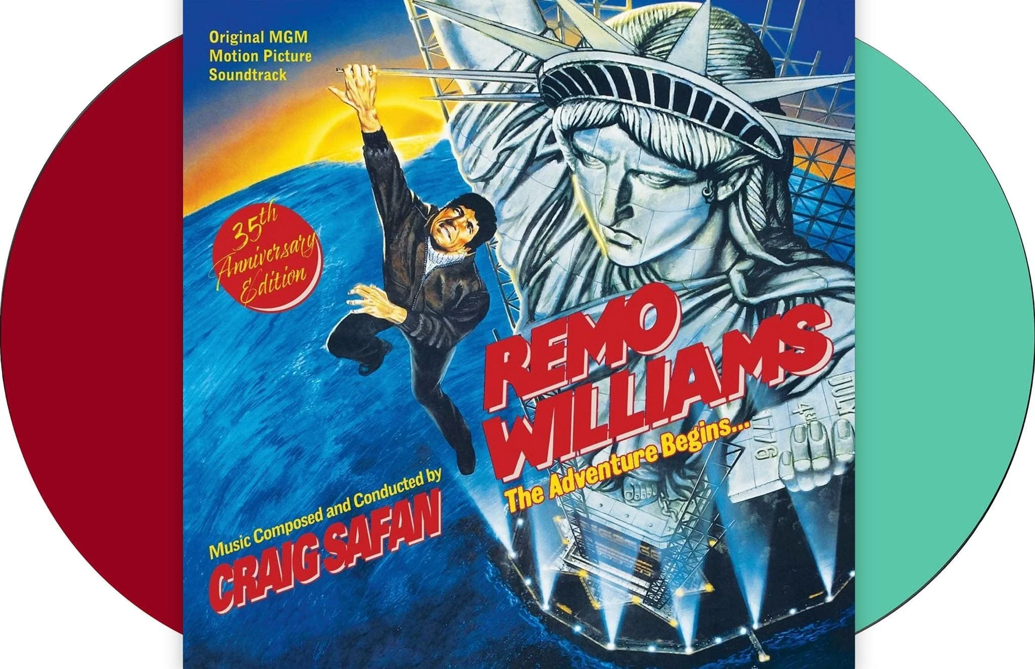 Remo Williams: The Adventure Begins - Original MGM Motion Picture Soundtrack 2XLP - Image 2