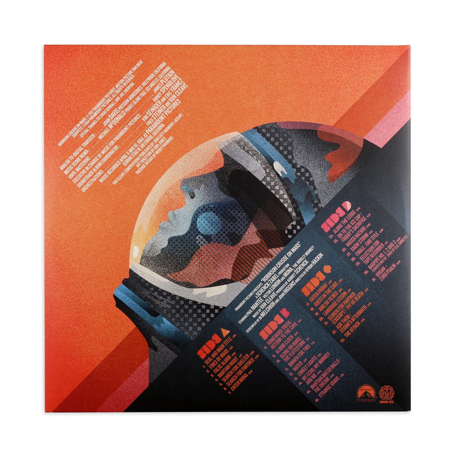 Robinson Crusoe On Mars – Original Motion Picture Soundtrack 2XLP - Image 4