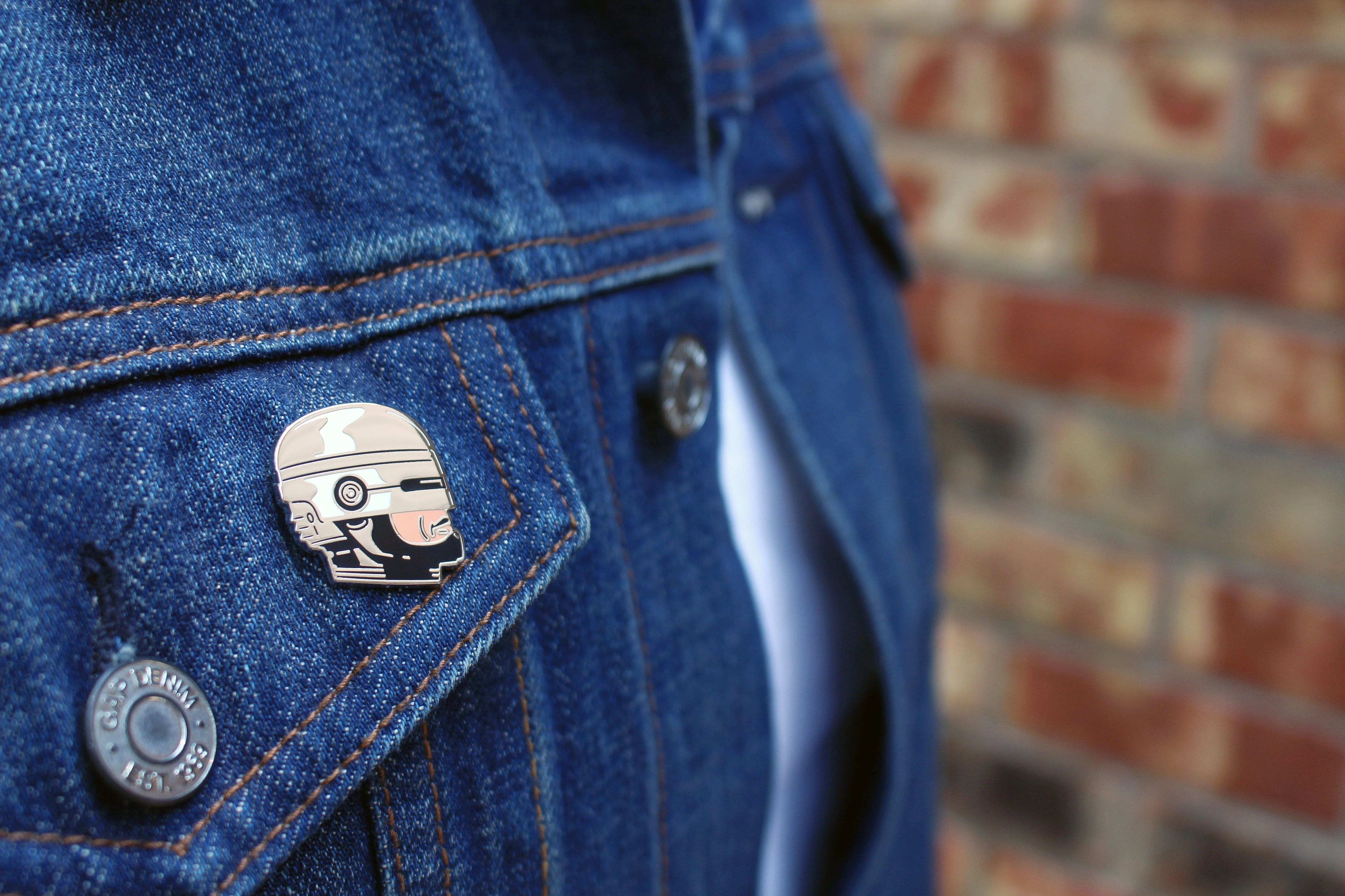 Robocop Enamel Pin - Image 3