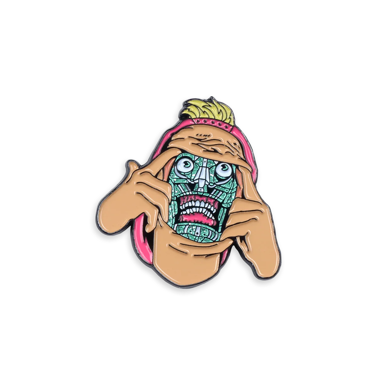 Robot Bill Enamel Pin - Image 2