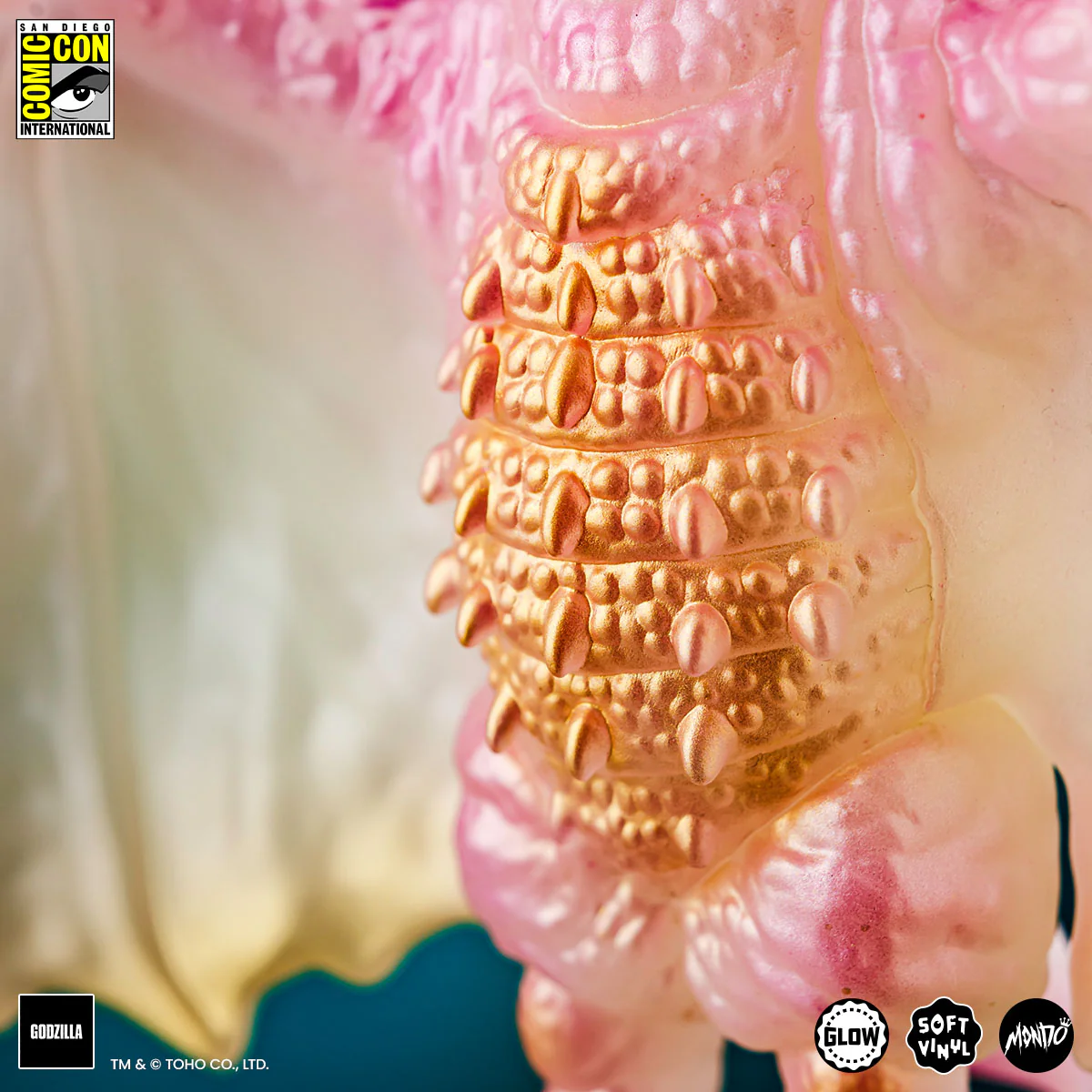 Rodan Soft Vinyl - Cherry Blossom Glow in the Dark SDCC Exclusive Variant - Image 10