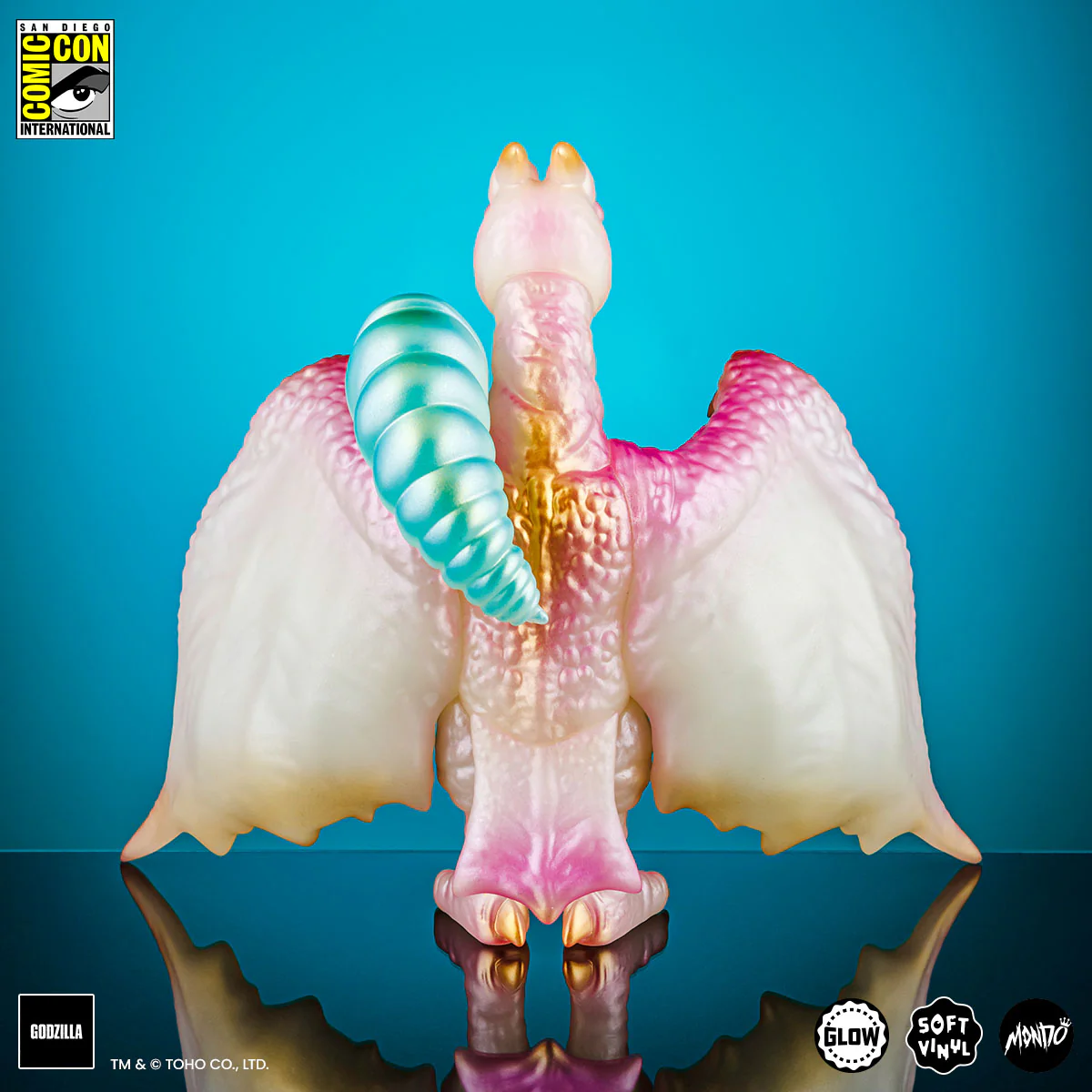 Rodan Soft Vinyl - Cherry Blossom Glow in the Dark SDCC Exclusive Variant - Image 7