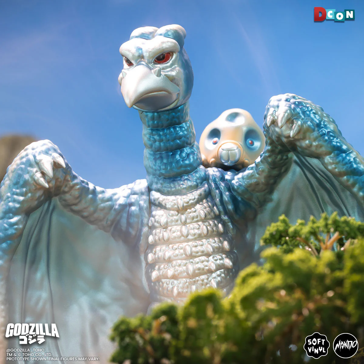 Rodan Soft Vinyl Figure - Vintage Variant - Image 6