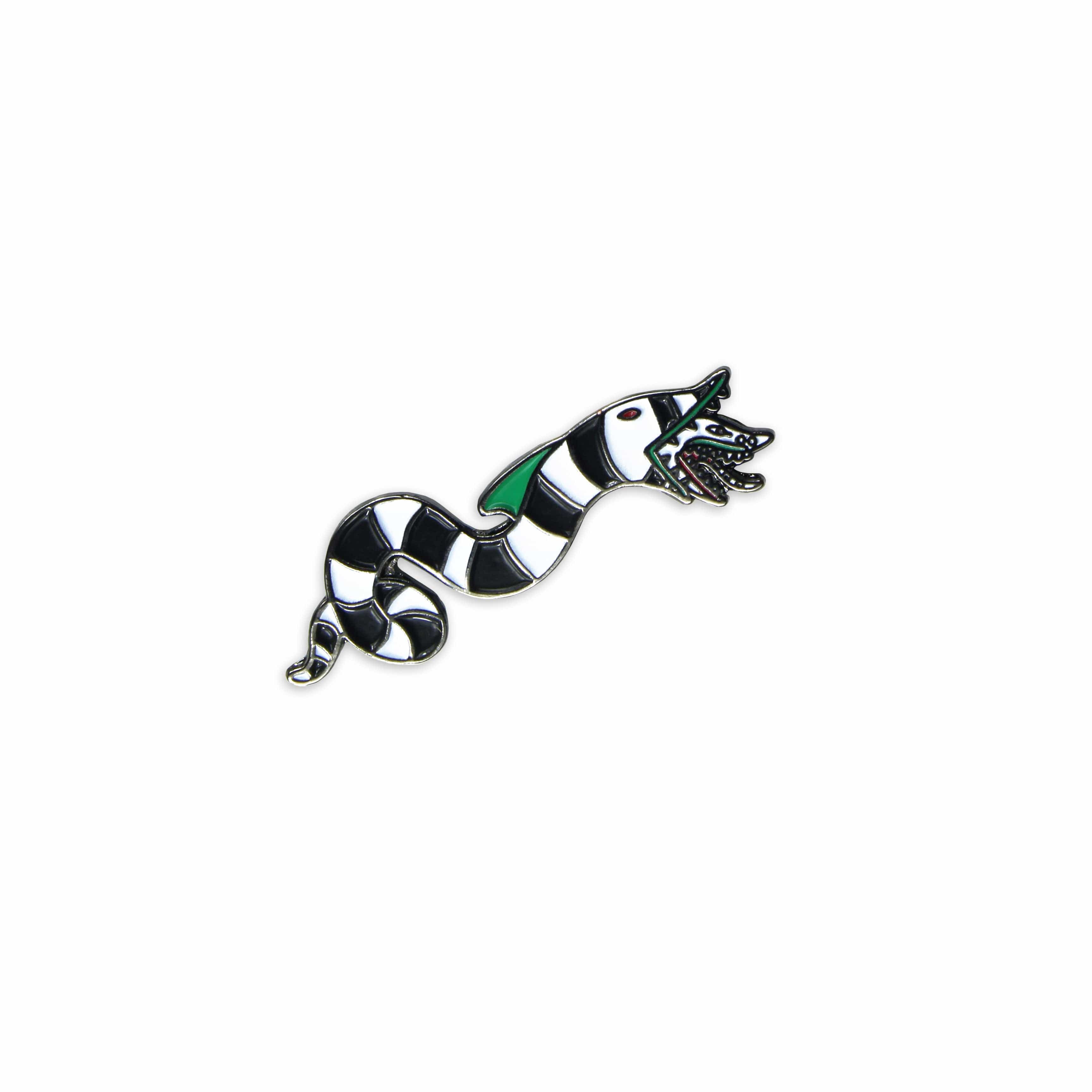 Beetlejuice: Sandworm Enamel Pin - Image 2