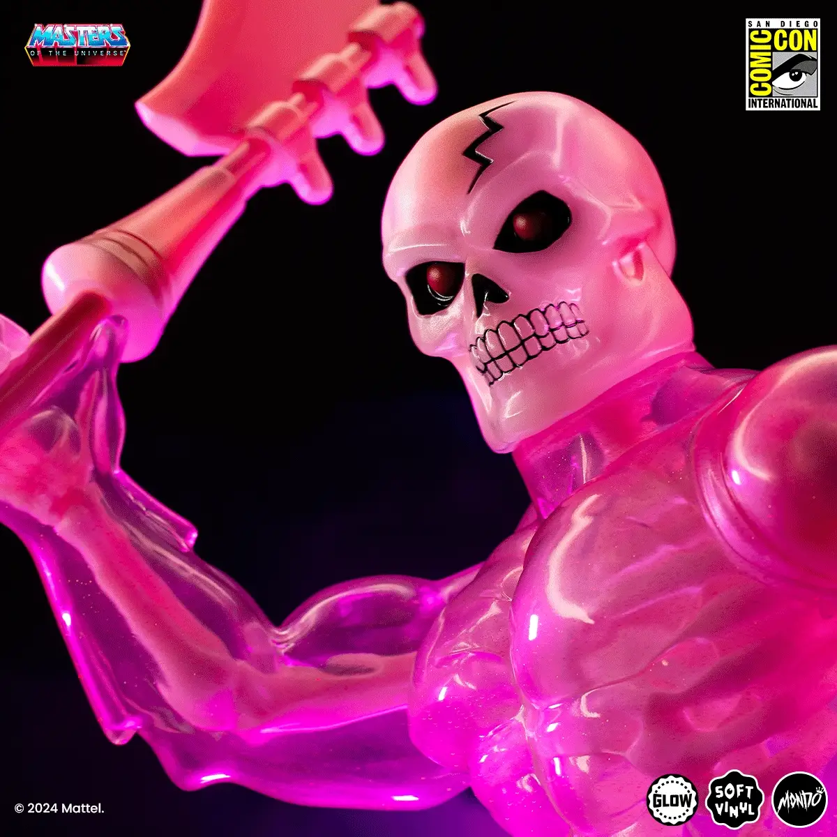 Masters of the Universe - Scareglow Soft Vinyl Figure - Cherry Blossom Glow In The Dark Variant - Image 10