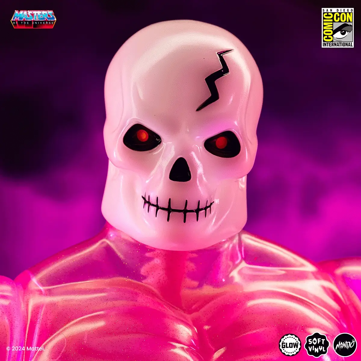 Masters of the Universe - Scareglow Soft Vinyl Figure - Cherry Blossom Glow In The Dark Variant - Image 11