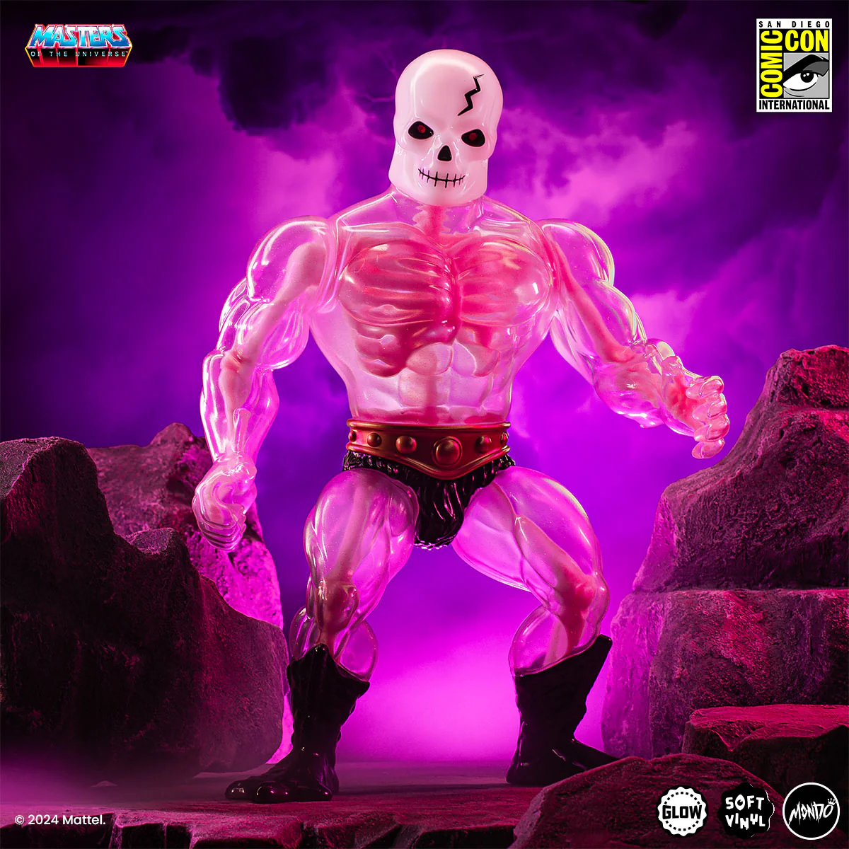 Masters of the Universe - Scareglow Soft Vinyl Figure - Cherry Blossom Glow In The Dark Variant - Image 13