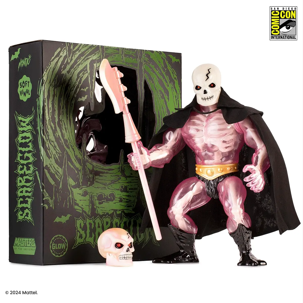 Masters of the Universe - Scareglow Soft Vinyl Figure - Cherry Blossom Glow In The Dark Variant - Image 14