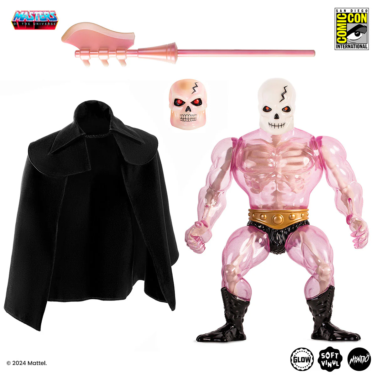 Masters of the Universe - Scareglow Soft Vinyl Figure - Cherry Blossom Glow In The Dark Variant - Image 3