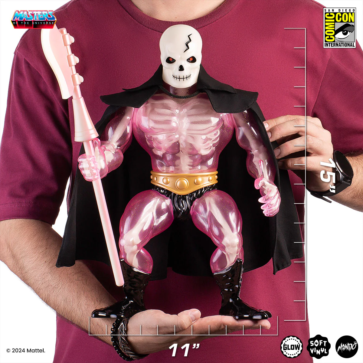 Masters of the Universe - Scareglow Soft Vinyl Figure - Cherry Blossom Glow In The Dark Variant - Image 5