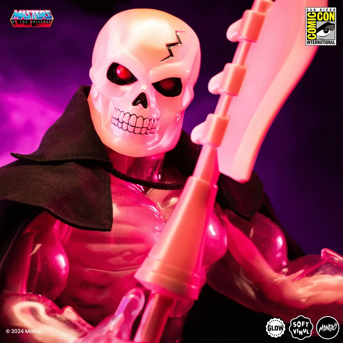Masters of the Universe - Scareglow Soft Vinyl Figure - Cherry Blossom Glow In The Dark Variant - Image 6
