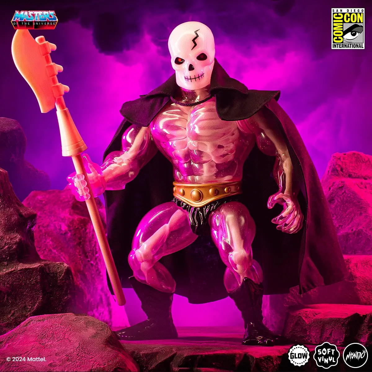 Masters of the Universe - Scareglow Soft Vinyl Figure - Cherry Blossom Glow In The Dark Variant - Image 7
