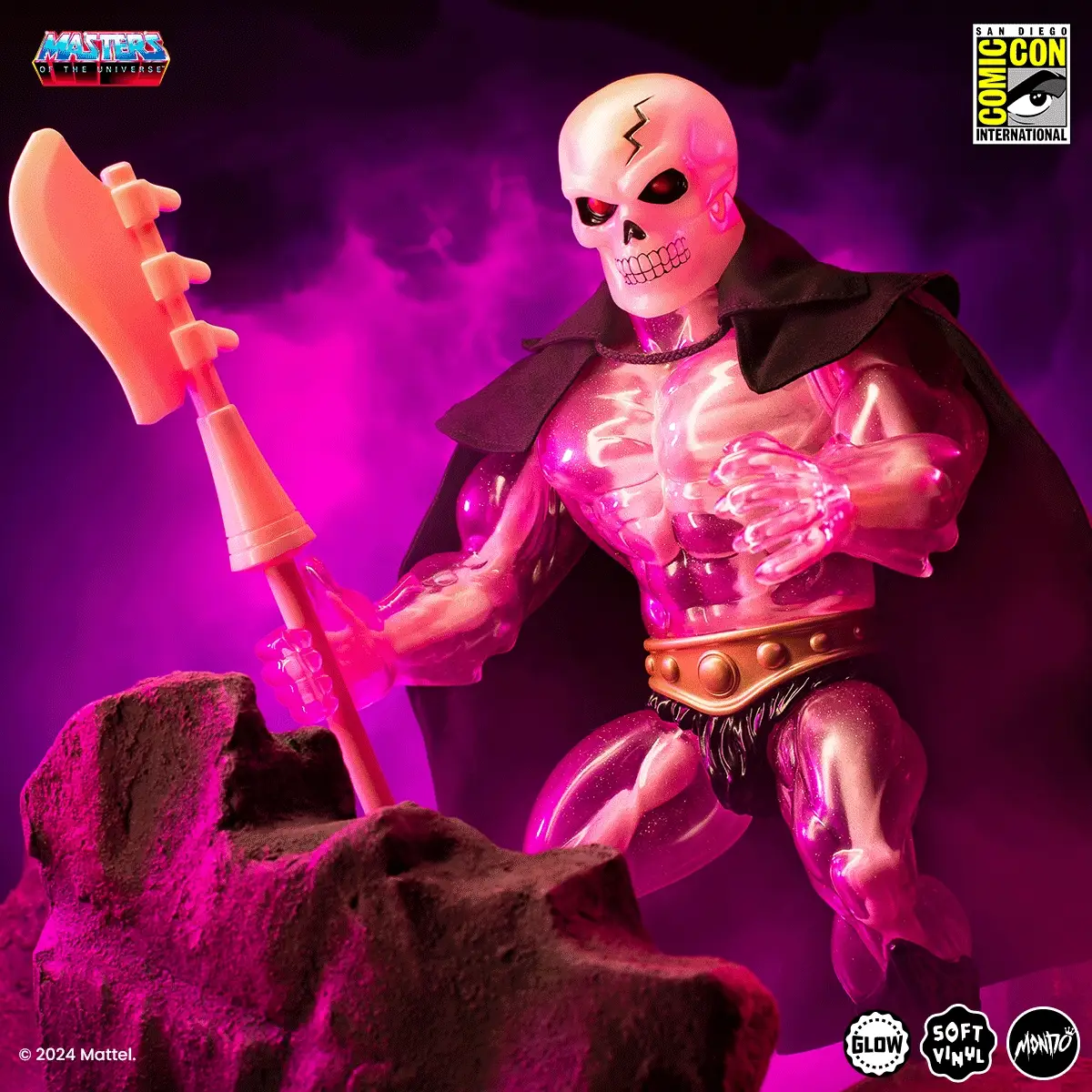 Masters of the Universe - Scareglow Soft Vinyl Figure - Cherry Blossom Glow In The Dark Variant - Image 8