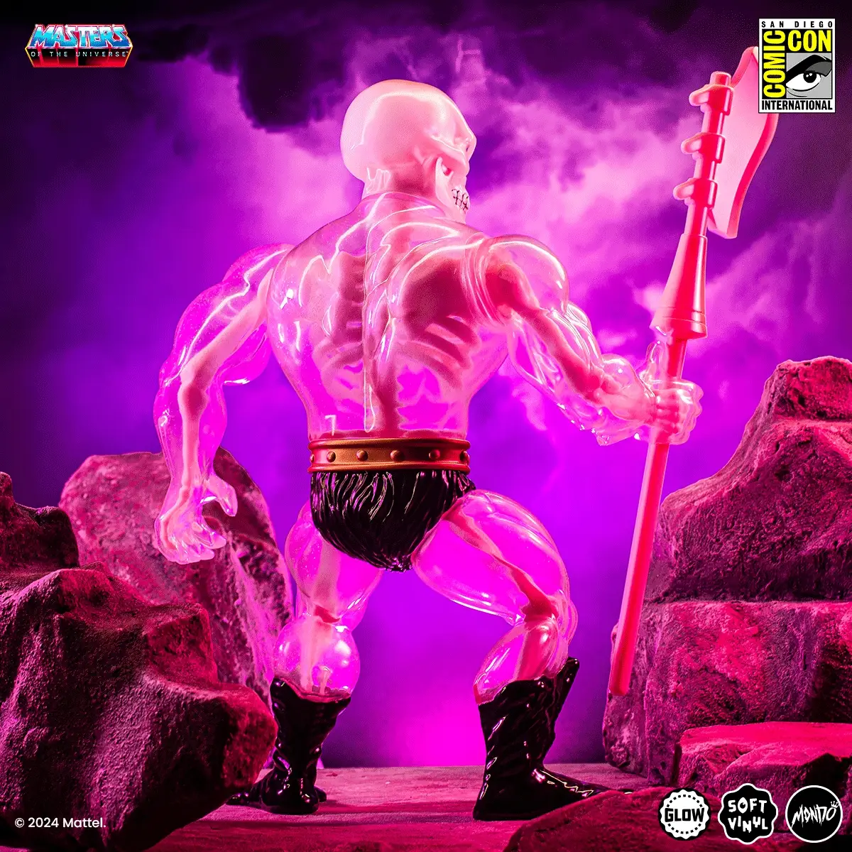 Masters of the Universe - Scareglow Soft Vinyl Figure - Cherry Blossom Glow In The Dark Variant - Image 9