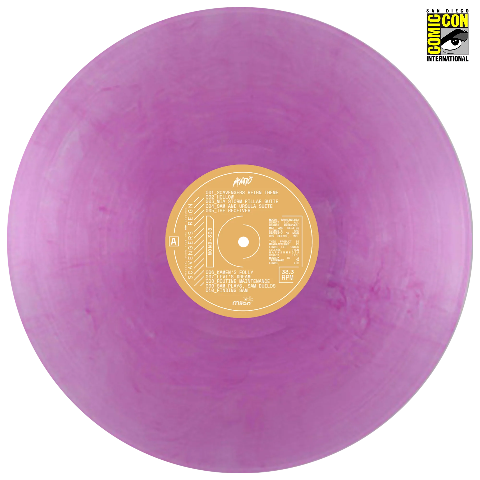Scavengers Reign - Original Max Series Soundtrack LP (SDCC 2024 Exclusive) - Image 3