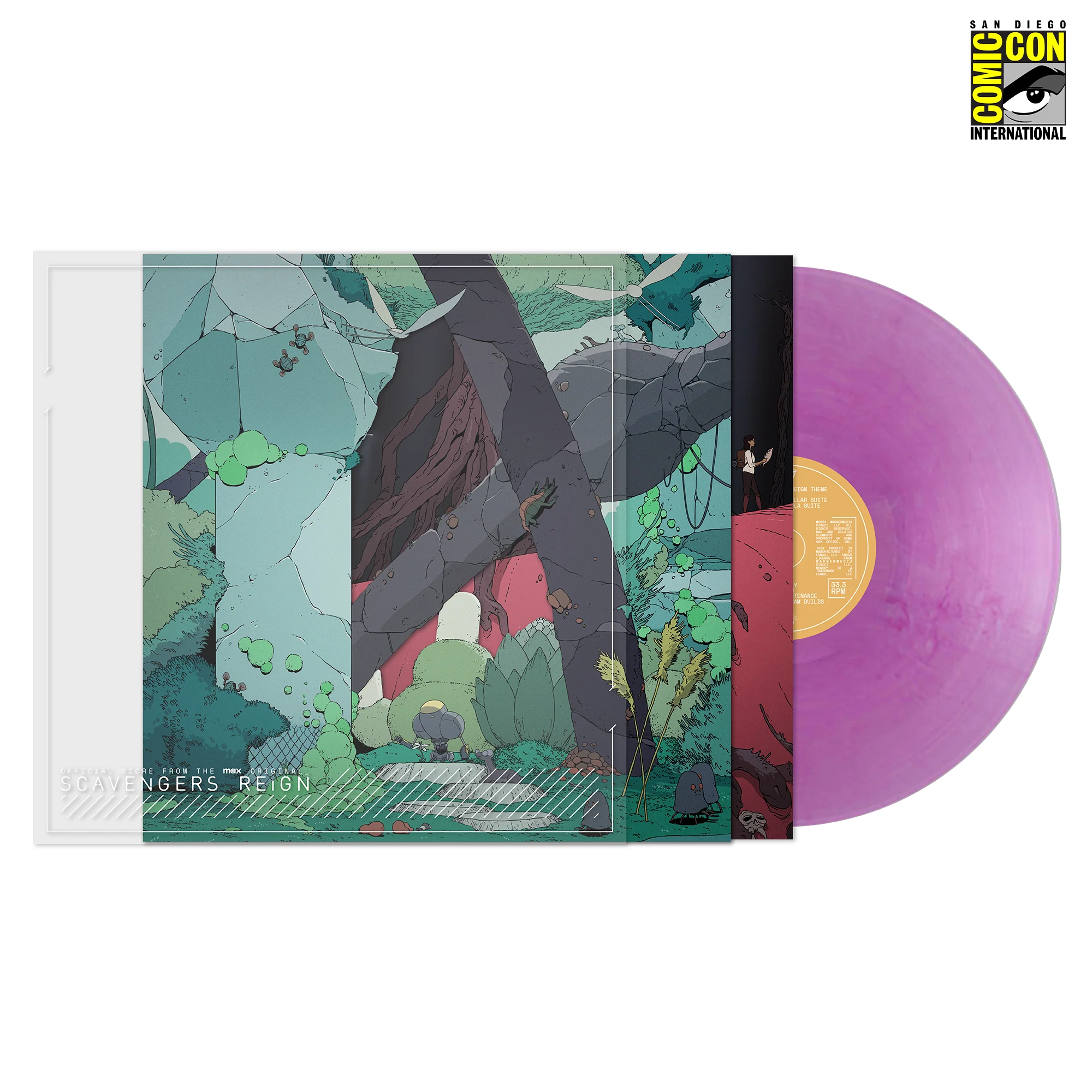 Scavengers Reign - Original Max Series Soundtrack LP (SDCC 2024 Exclusive) - Image 4