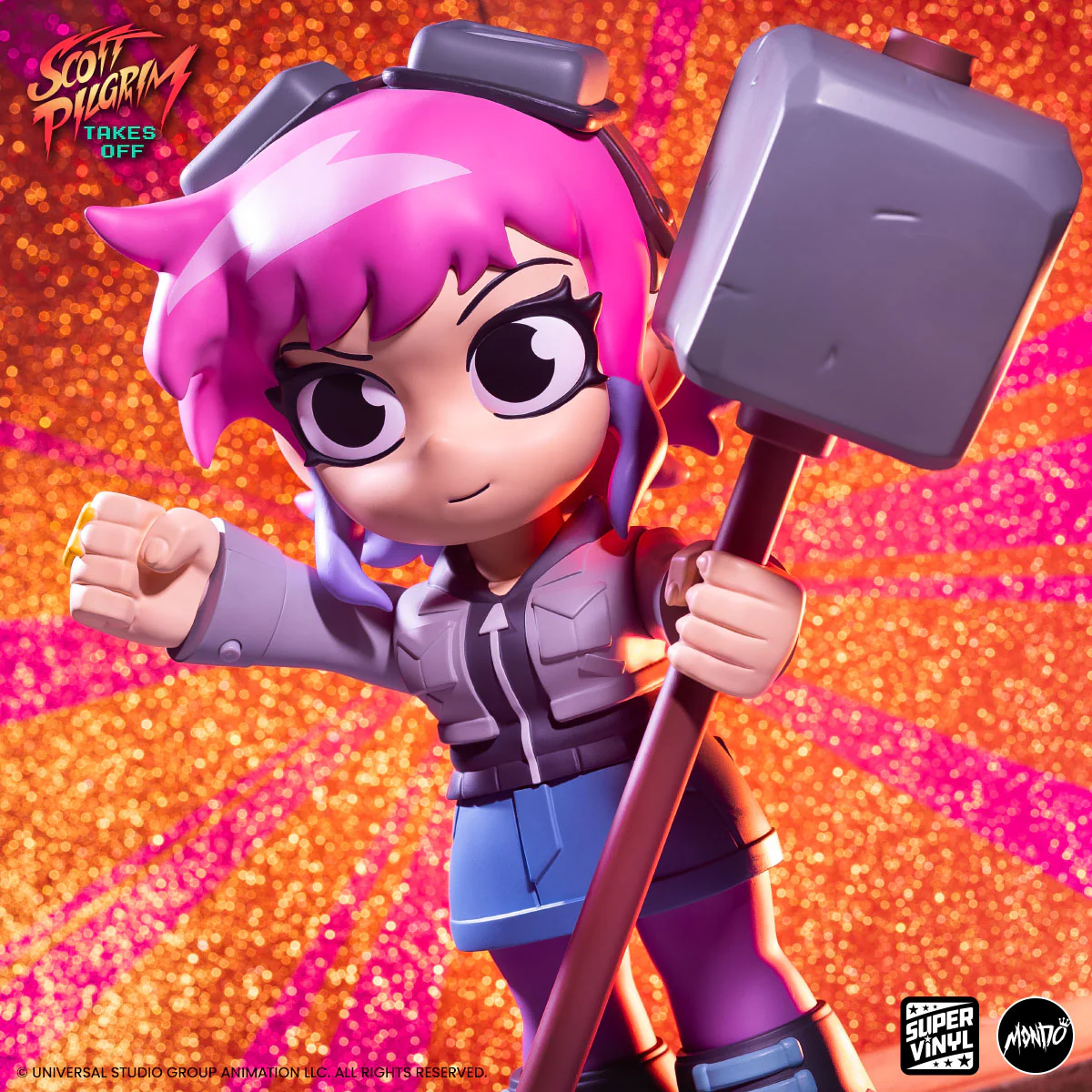 Scott Pilgrim Takes Off - Ramona Flowers Super Vinyl Figure - Image 7