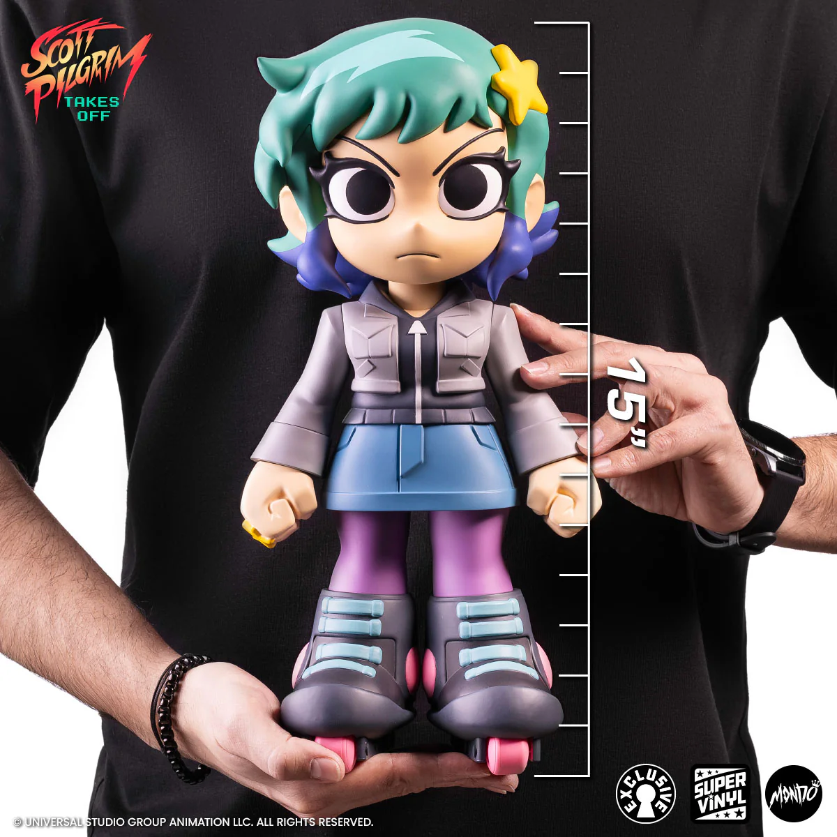 Scott Pilgrim Takes Off - Ramona Flowers Super Vinyl Figure - Limited Edition - Image 4
