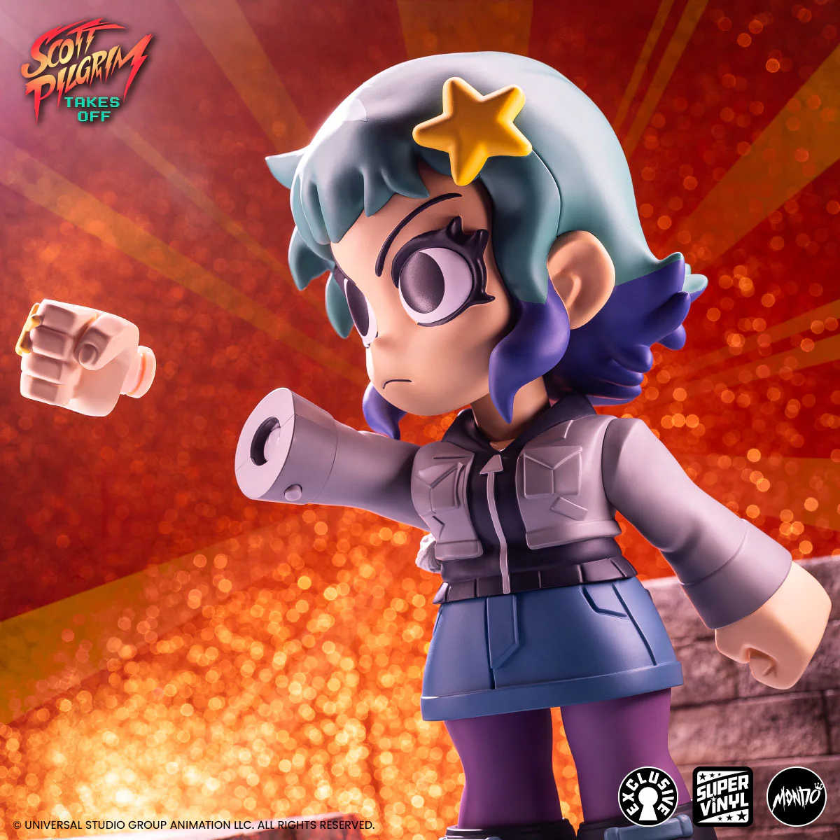 Scott Pilgrim Takes Off - Ramona Flowers Super Vinyl Figure - Limited Edition - Image 8