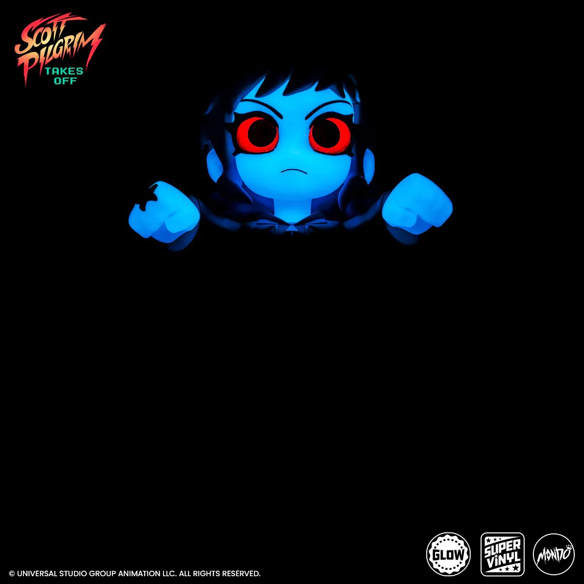 Scott Pilgrim Takes Off - Ramona Flowers Super Vinyl Figure - Nega Variant - Image 7