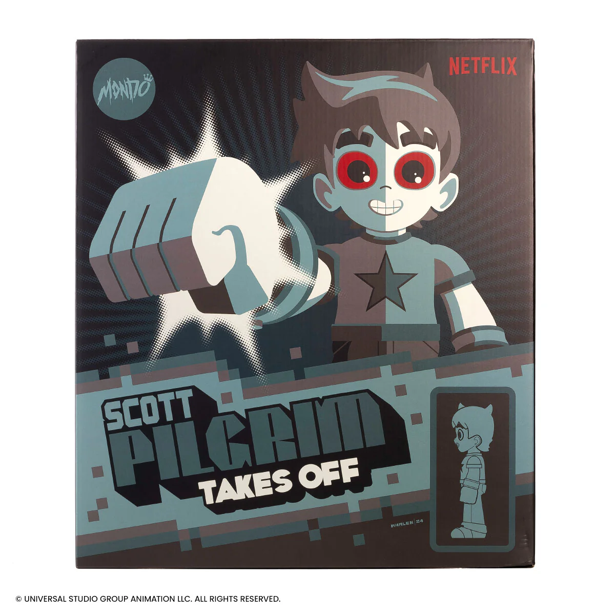Scott Pilgrim Takes Off - Scott Pilgrim Super Vinyl Figure - Nega Variant - Image 20