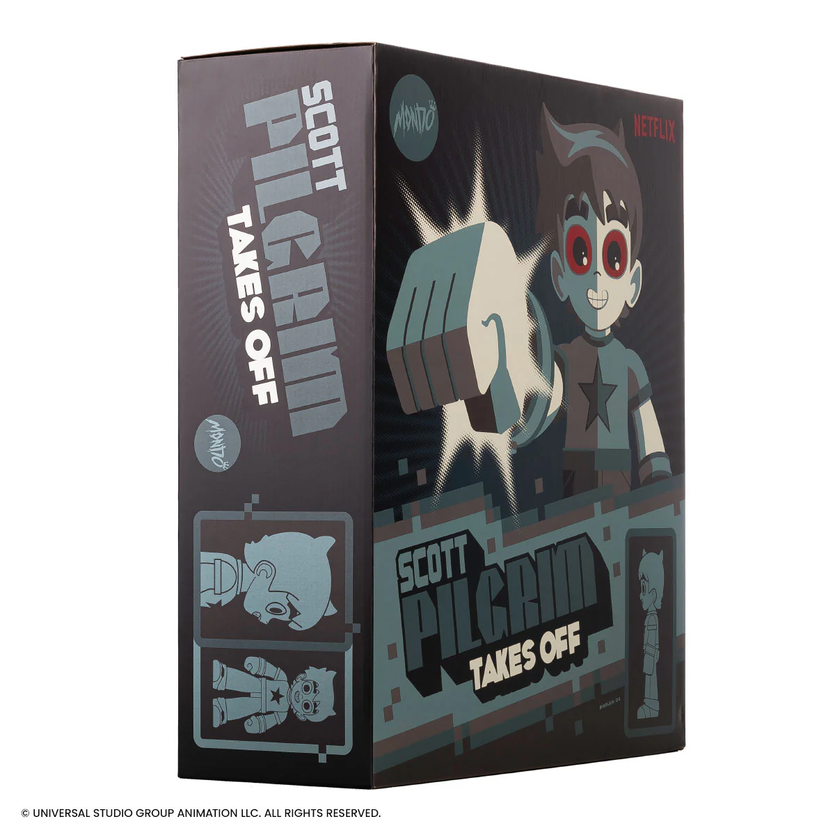 Scott Pilgrim Takes Off - Scott Pilgrim Super Vinyl Figure - Nega Variant - Image 21