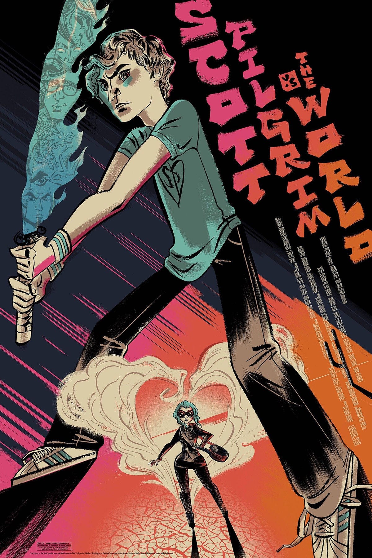 Scott Pilgrim Vs The World Poster