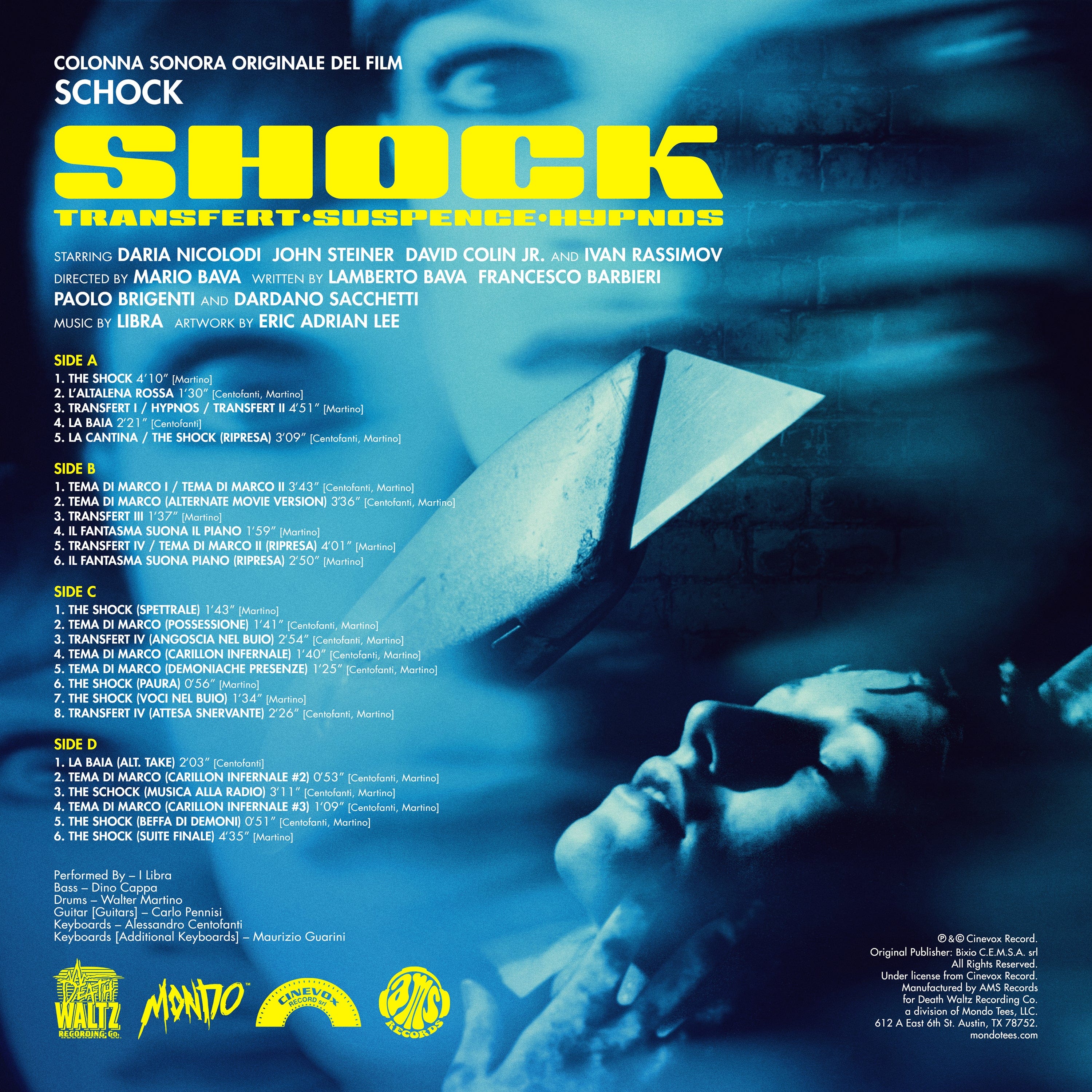 Shock – Original Motion Picture Soundtrack 2XLP - Image 5