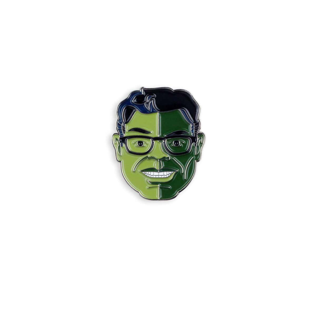 Smart Hulk Enamel Pin - Image 2